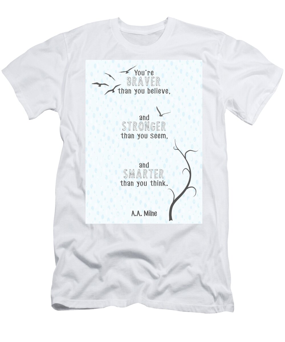 Braver Stronger Smarter Heather Applegate T-Shirt