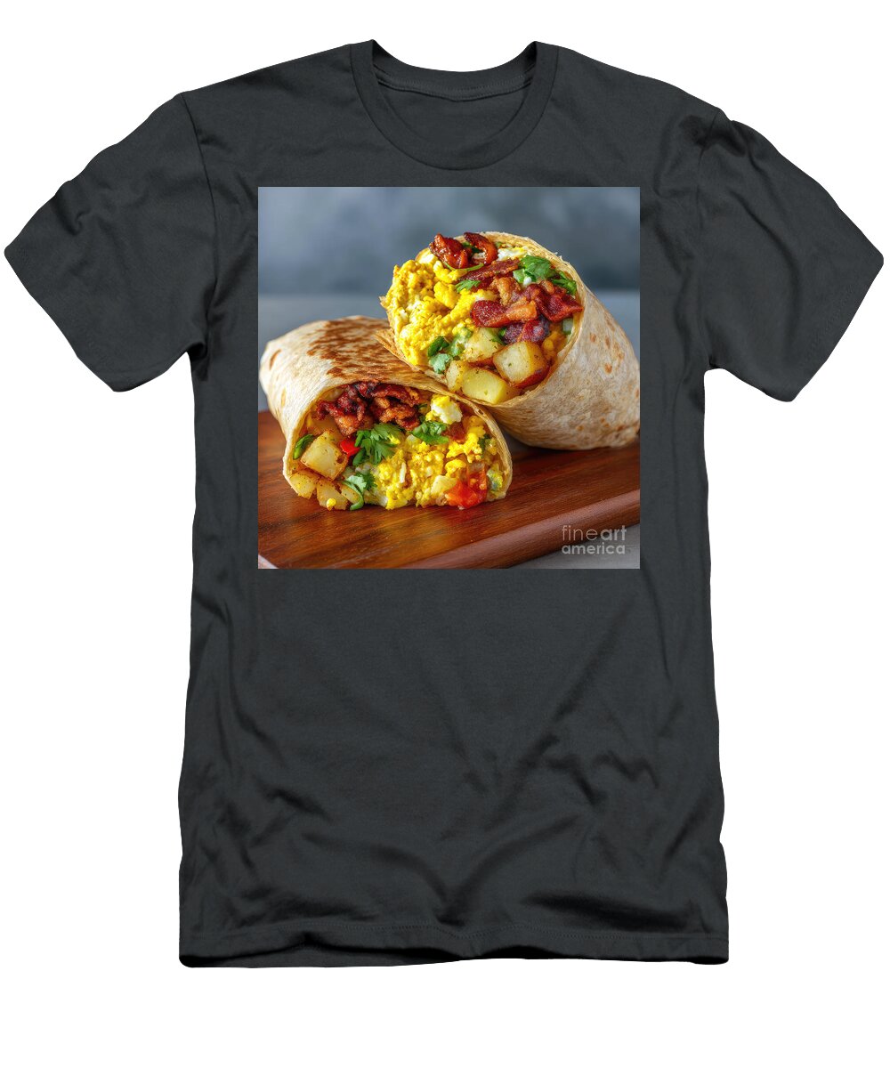 Breakfast Burrito 01 Elisabeth Lucas T-Shirt