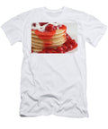 Breakfast of Pan Cakes with Cherry Topping Donald Erickson T-Shirt