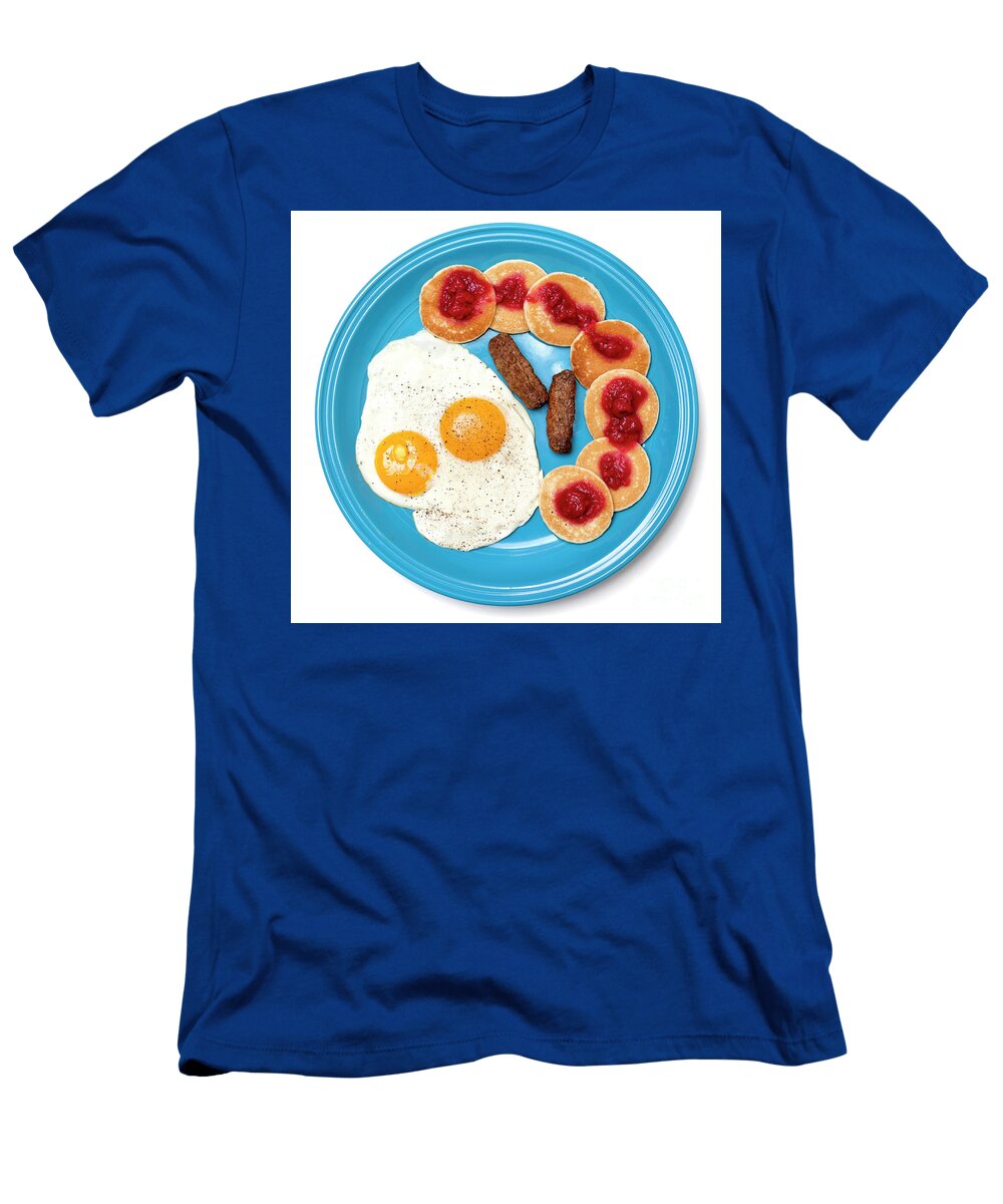 Breakfast of Pancakes Eggs and Sausages Donald Erickson T-Shirt