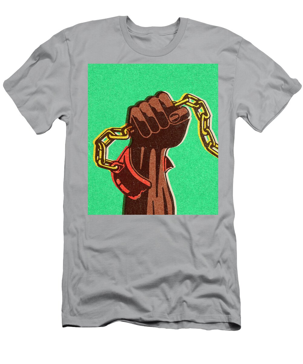 Breaking Out of a Shackle Csa Images T-Shirt