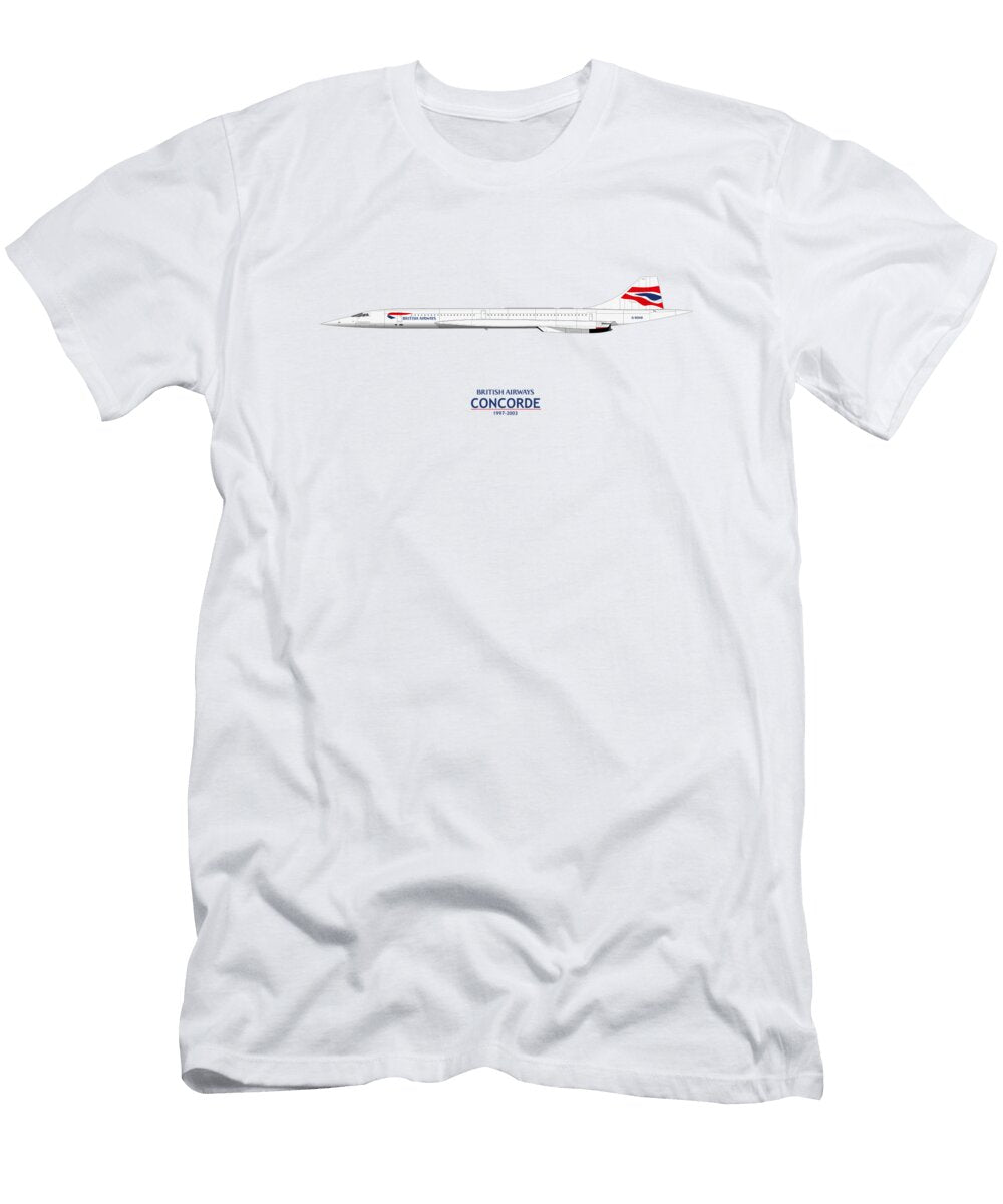 British Airways Concorde 97 2003 Steve H Clark Photography T-Shirt