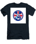 British Auto Mechanic Union Jack Flag Icon Aloysius Patrimonio T-Shirt