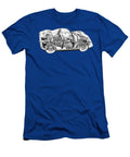 British Light Race Car Chevron B6 Cutaway Automotive Art Vladyslav Shapovalenko T-Shirt