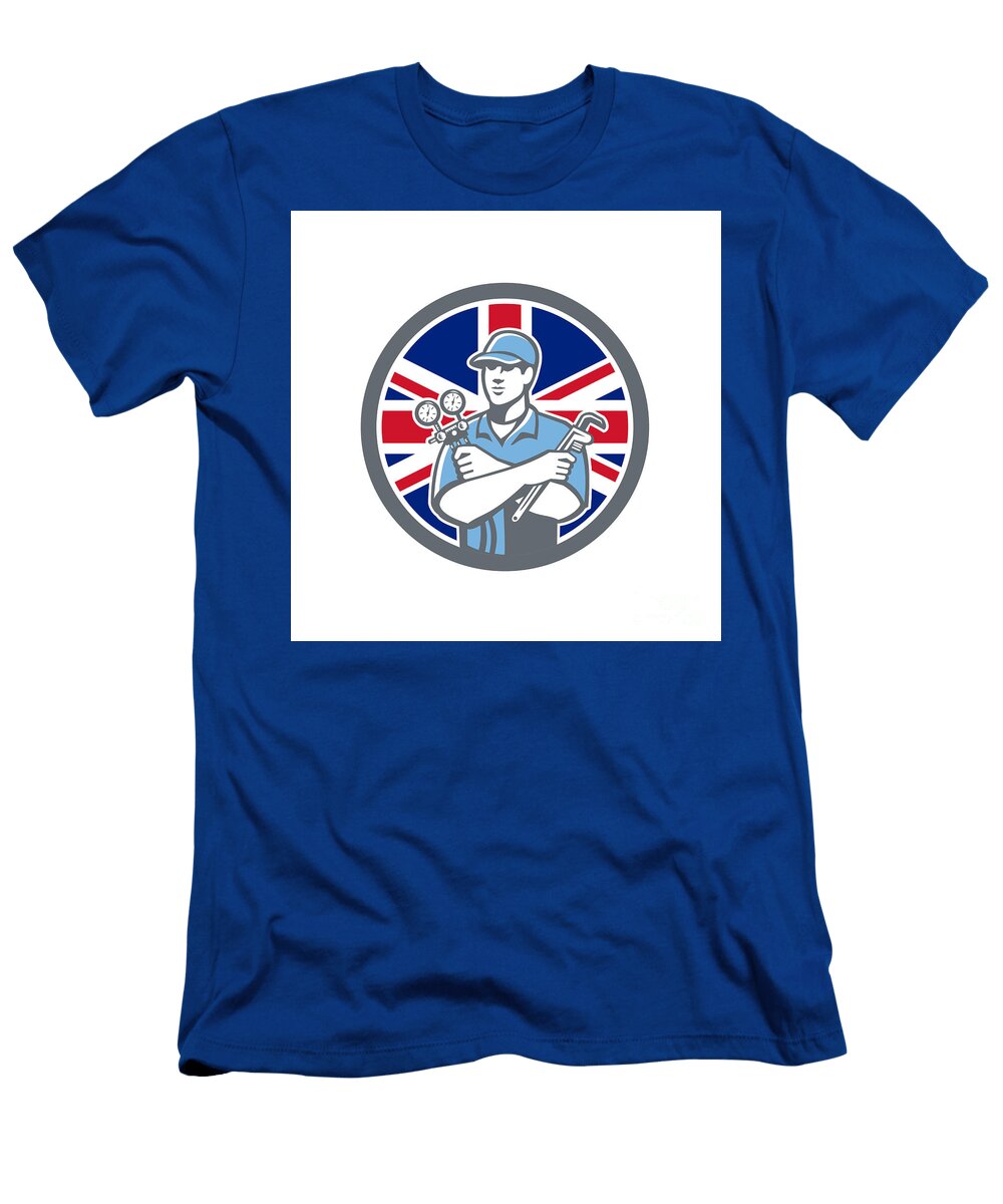 British Refrigeration Mechanic Icon Aloysius Patrimonio T-Shirt