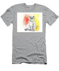 British Shorthair Cat in Yellow Zelda Tessadori T-Shirt