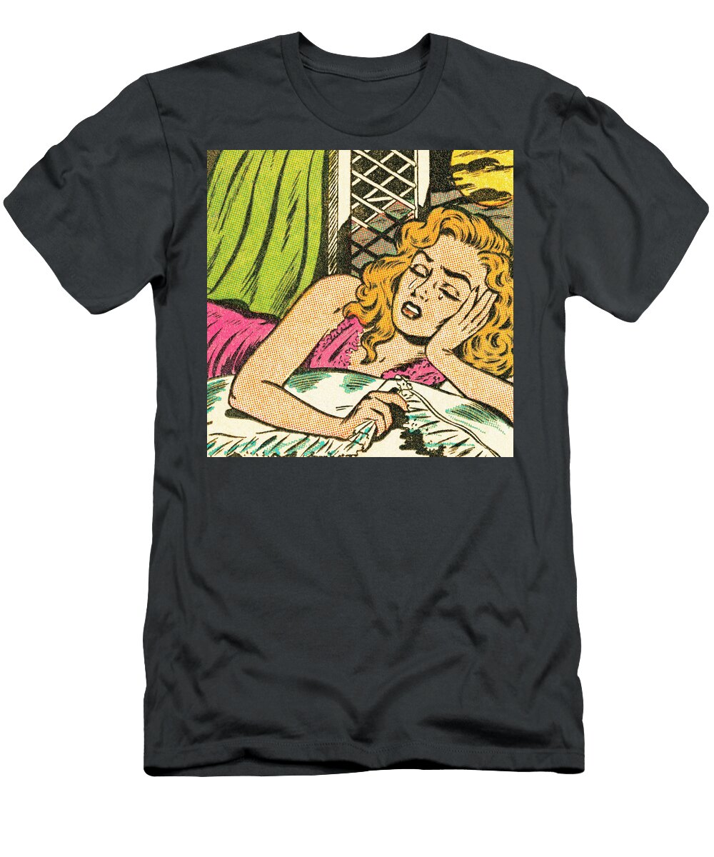 Broken Hearted Woman Csa Images T-Shirt