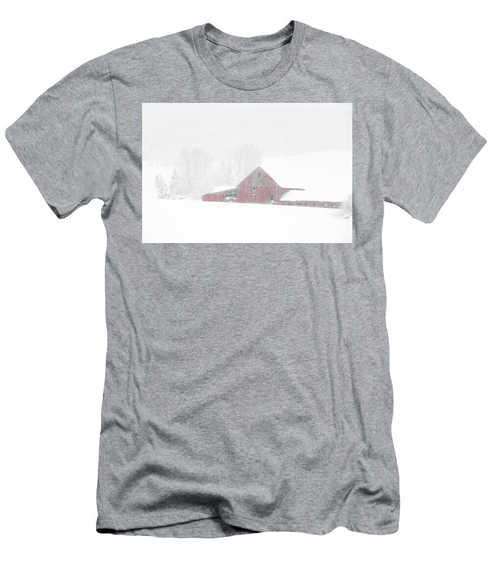 Brookside Farm Winter Close View Tim Kirchoff T-Shirt
