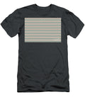 Brown Cream Green Chevron Horizontal Line Pattern Petite Patterns T-Shirt