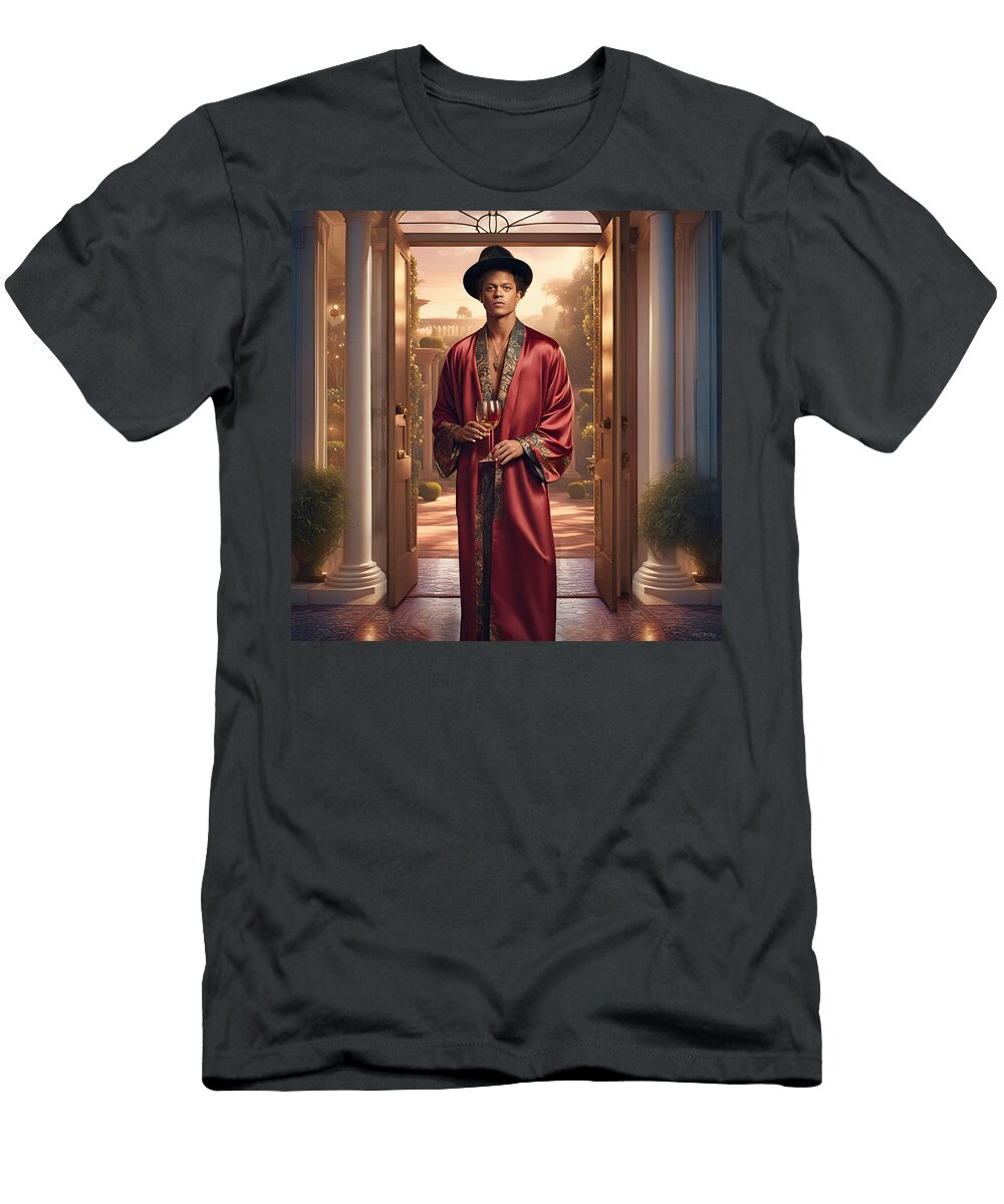 Bruno Mars Leave the Door Open Mal Bray T-Shirt
