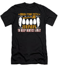 Brush Your Teeth Everyday to Keep the Dentist Away Jacob Zelazny T-Shirt