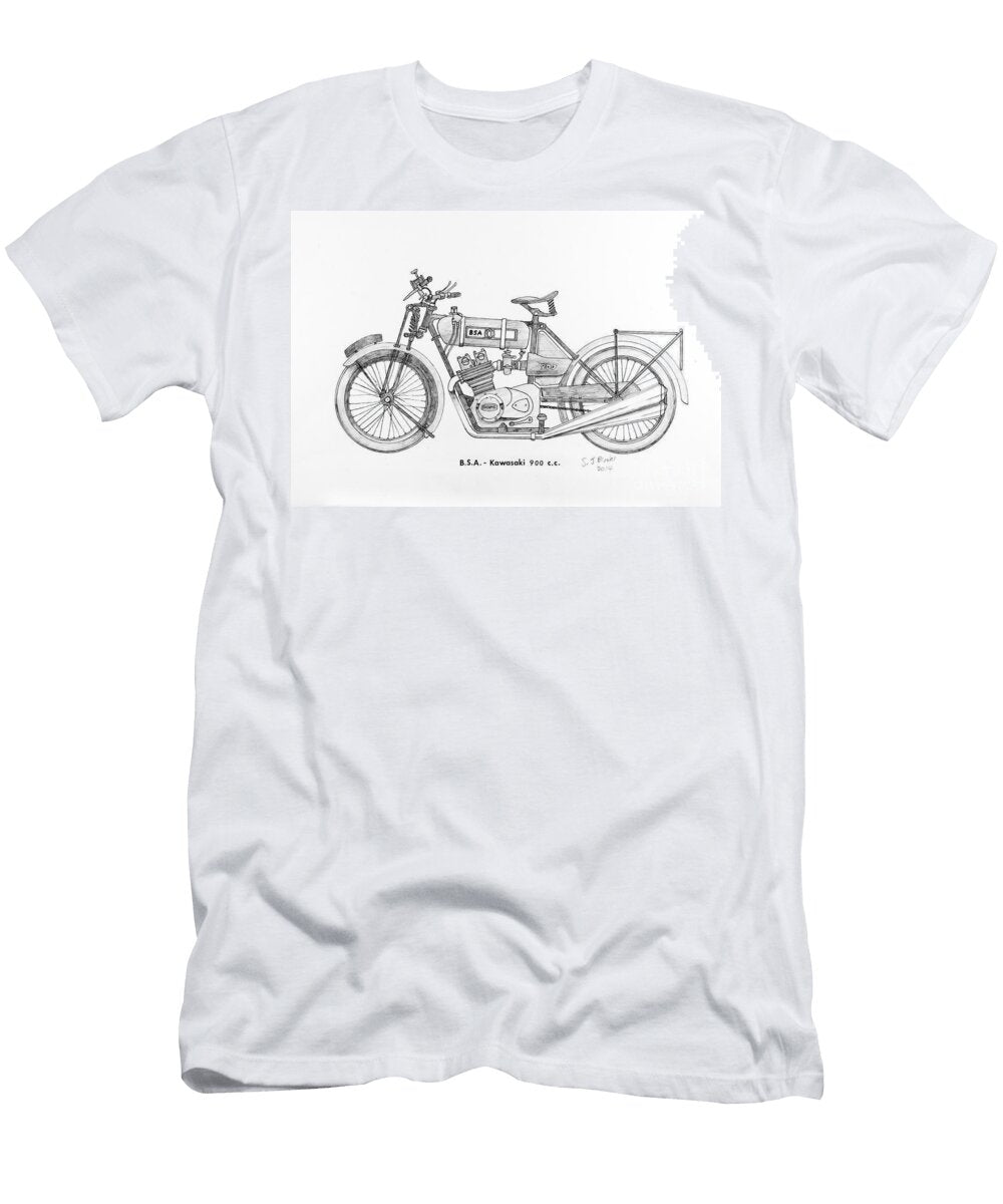 Bsa Kawasaki Stephen Brooks T-Shirt