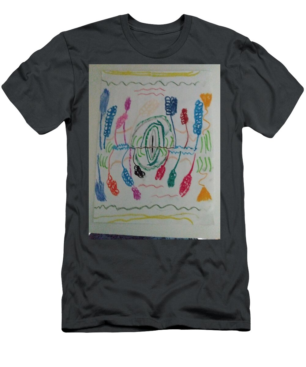 Bubble Flower Reflection Andrew Kirby T-Shirt