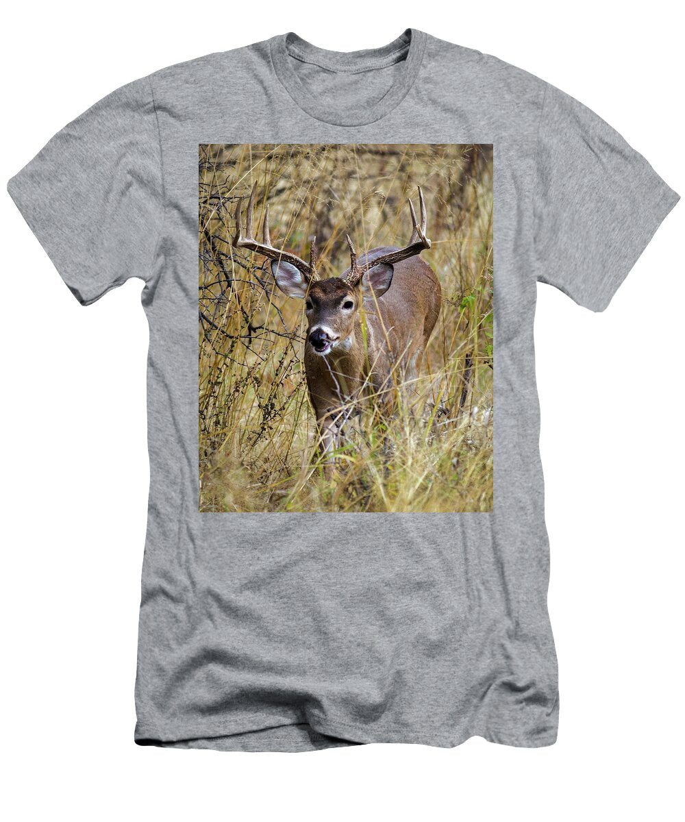 Buck in the High Grass Chance Kirby T-Shirt