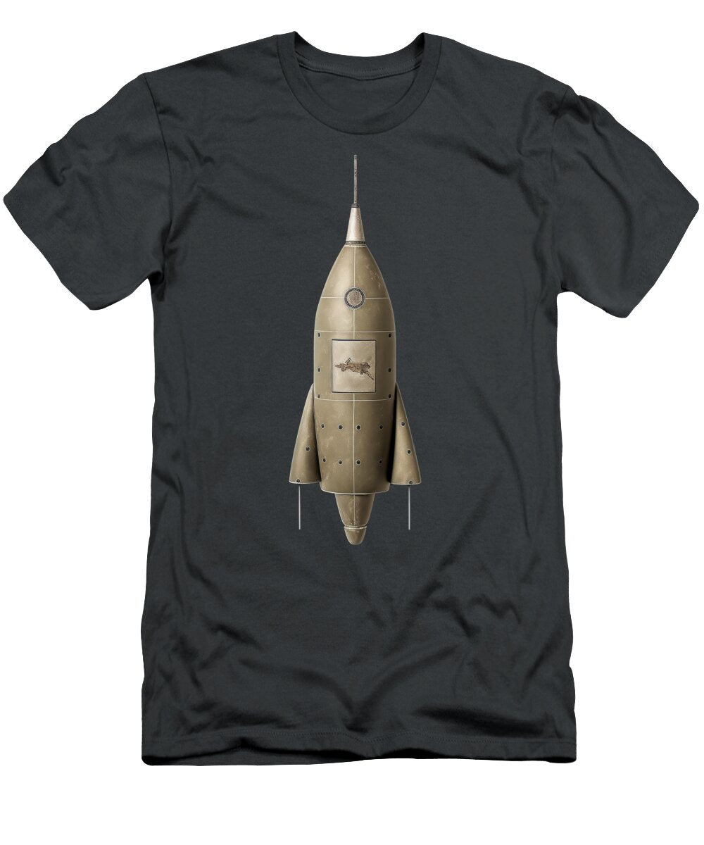 Buck Rogers Style Atomic Toy Rocket Yo Pedro T-Shirt