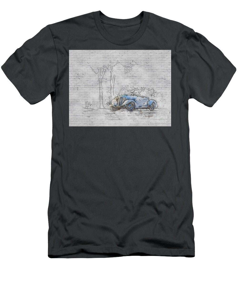 Buick Eight 1935 Classic Car Retro Cars Speedster Supercharged Auburn Ashtyn Treutel T-Shirt