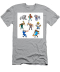 Bulldog Mascot Cartoon Set Aloysius Patrimonio T-Shirt