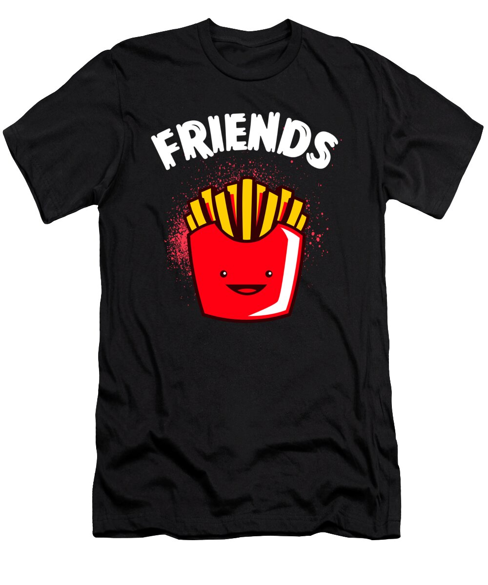 Burger Und Pommes Best Friends Beste Freunde Design Alessandra Roth T-Shirt