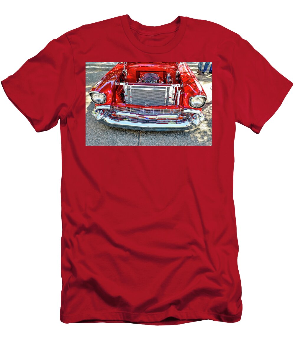 Burgundy and Chrome David Lawson T-Shirt