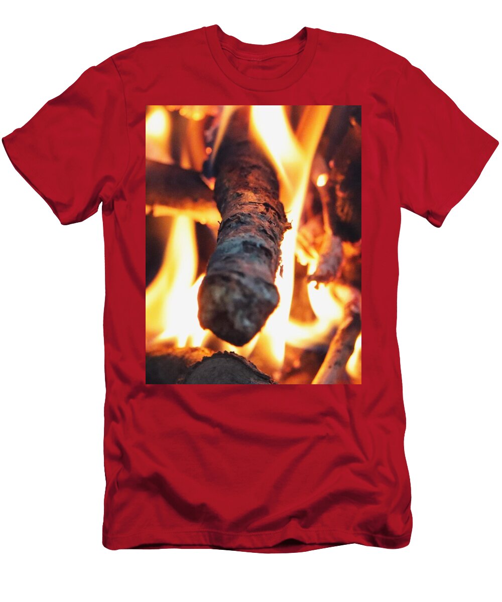 Burning Wood Scott Van Osdol T-Shirt