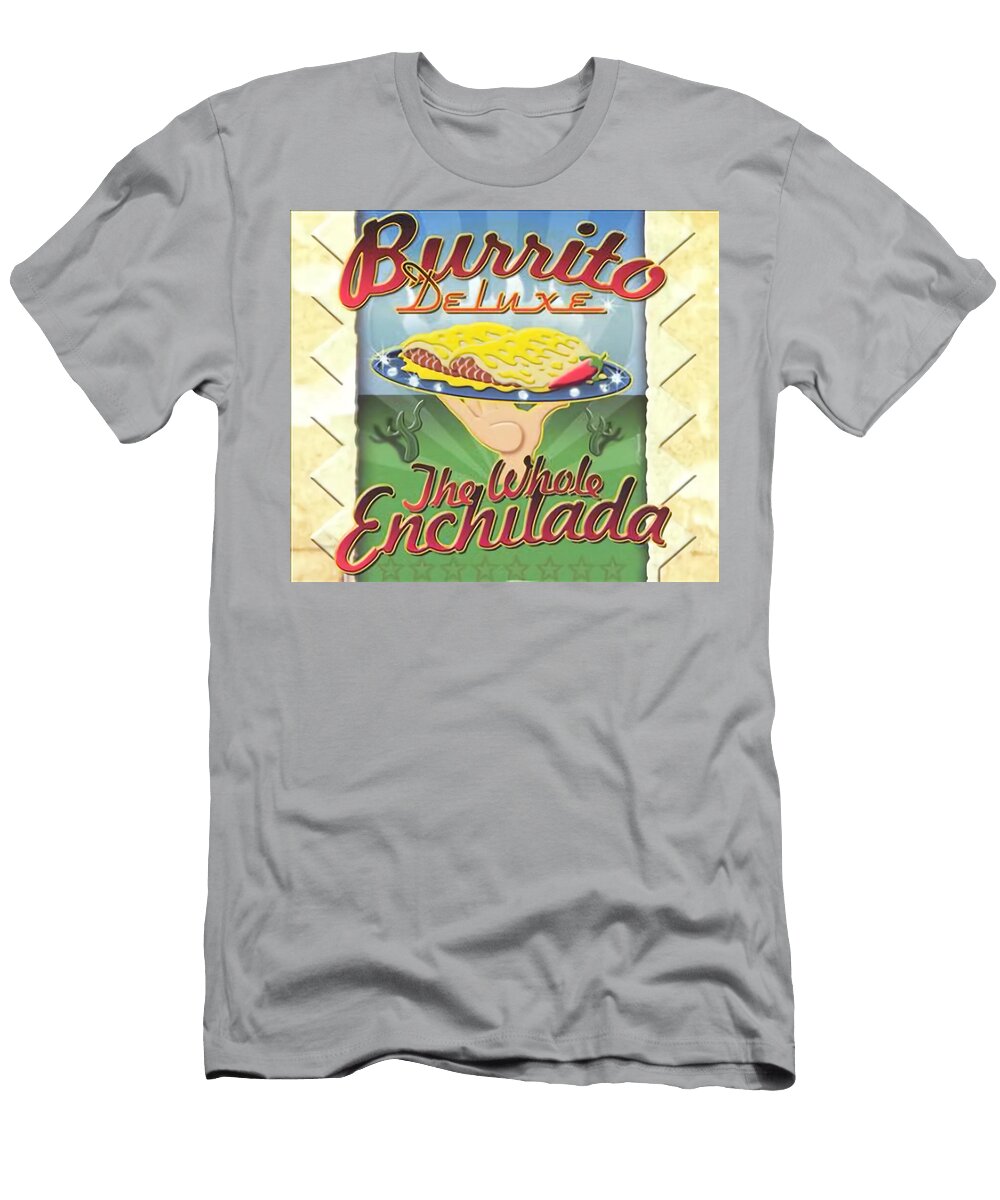 Burrito Deluxe the Whole Enchilada Album Cover 2004 Robert Banach T-Shirt