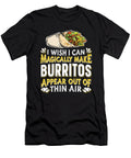 Burrito Food Mexican Foodie Burrito Crazy Squirrel T-Shirt