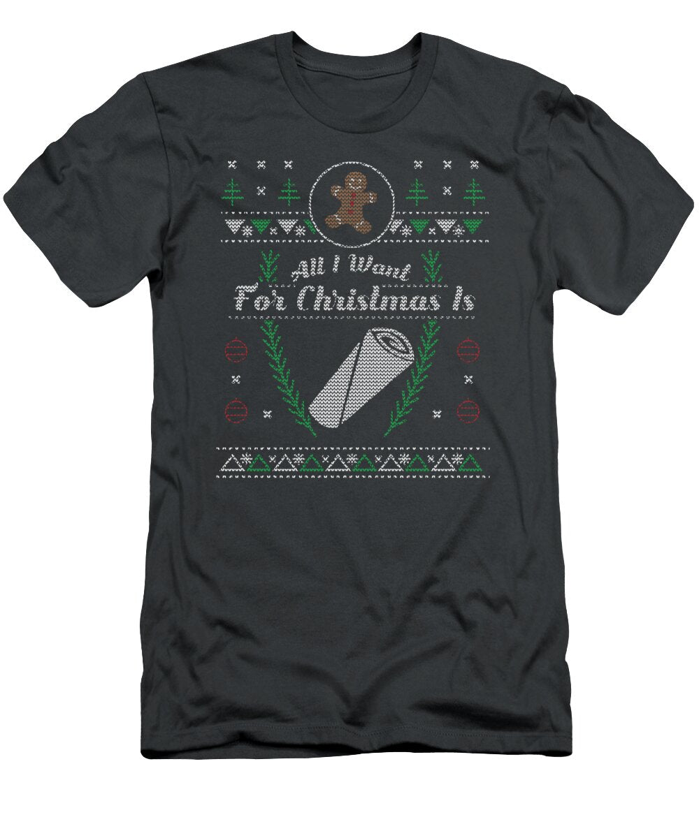 Burrito Mexican Food for Christmas Present Angadb Darce T-Shirt