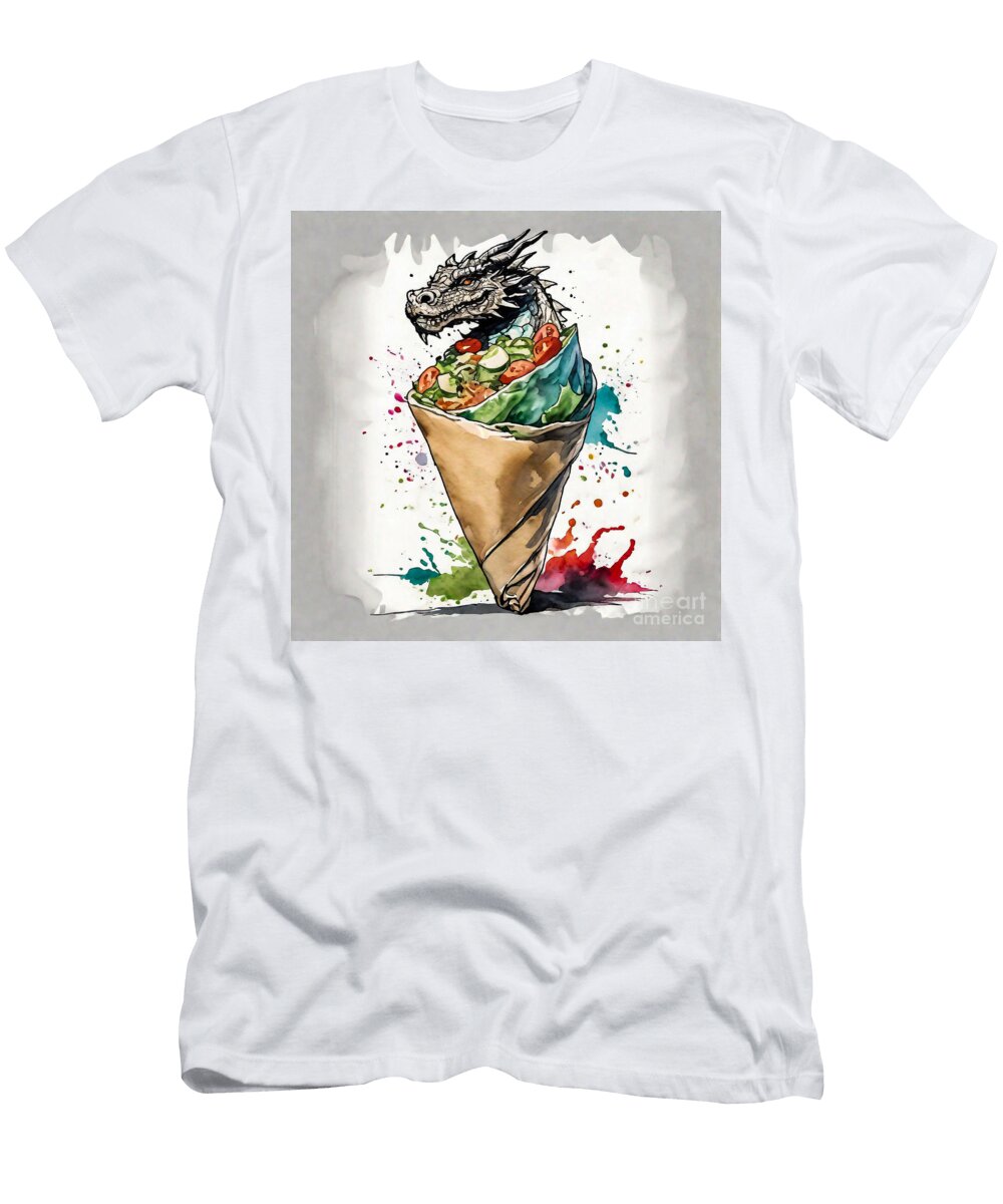 Burritos with Dragon Adrien Efren T-Shirt