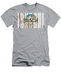 Busch Vintage Logo on Old Wall Design Turnpike T-Shirt