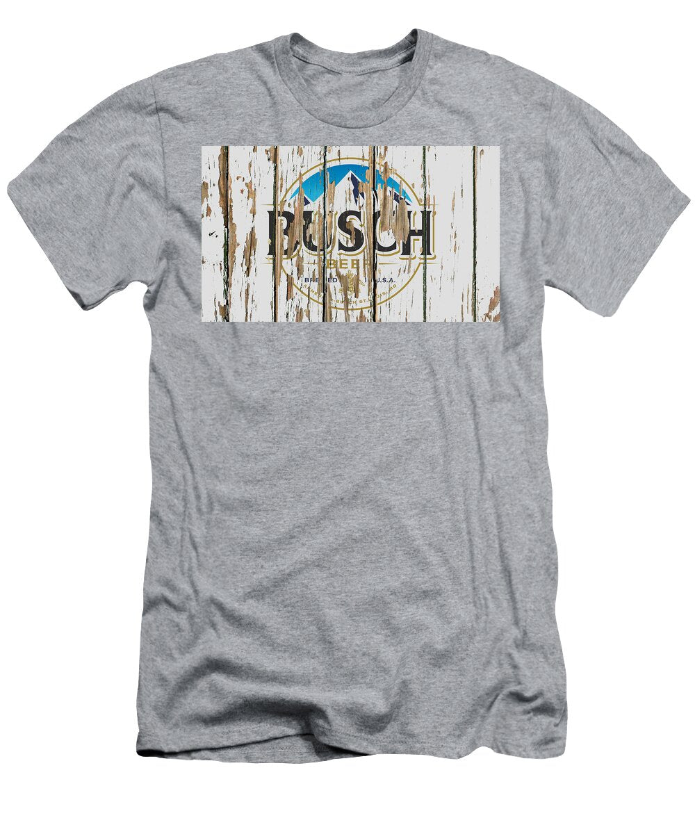 Busch Vintage Logo on Old Wall Design Turnpike T-Shirt