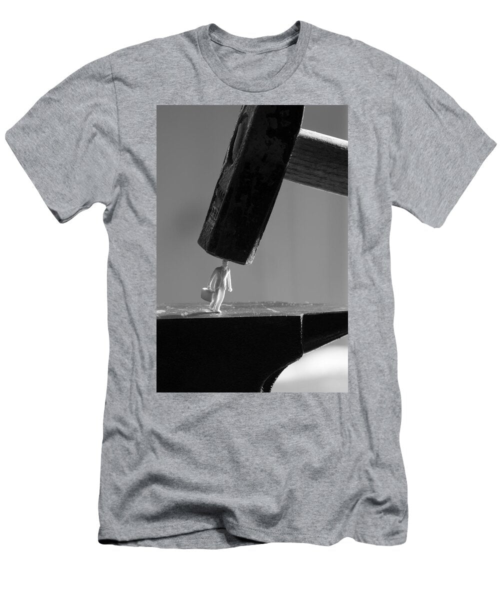 Business Man Between Hammer and Anvil Intensivelight T-Shirt