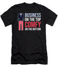Business on Top Comfy on the Buttom Work From Home Florian Dold Art T-Shirt