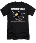 Buttered Cat Paradox Math Physics Cat Moon T-Shirt