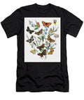 Butterflies Among Wildflowers Al Fanous T-Shirt