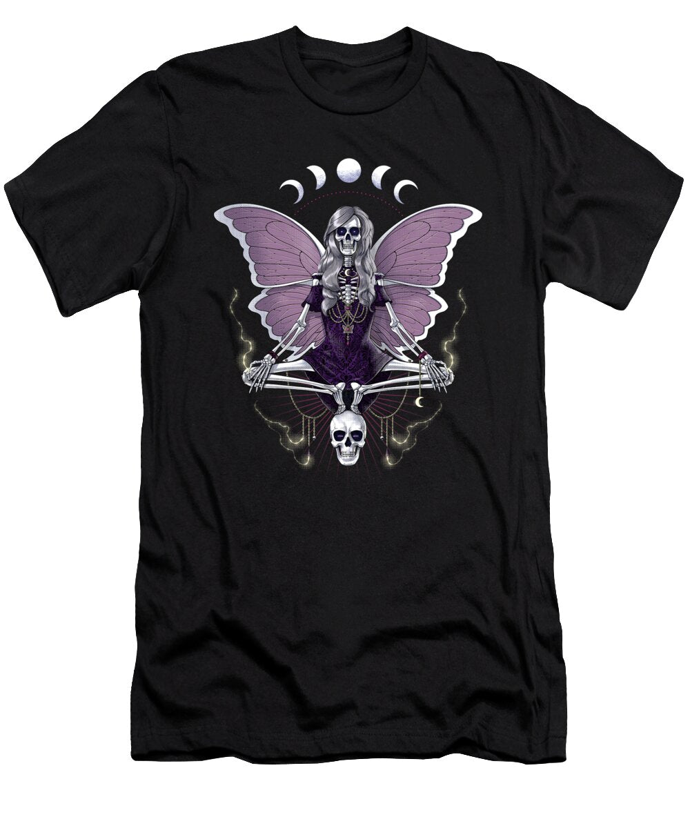 Butterfly Skeleton Goth Nikolay Todorov T-Shirt