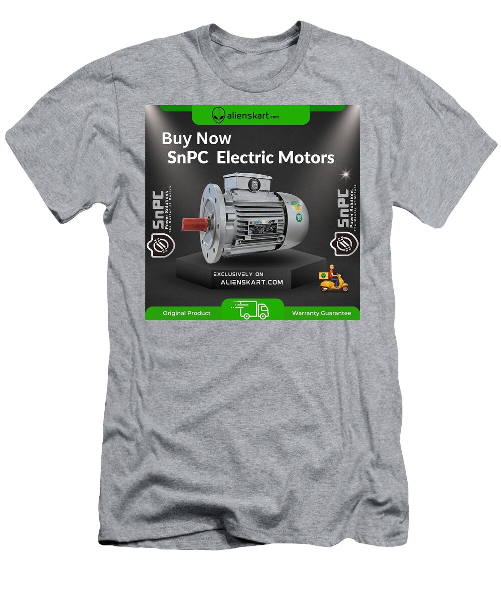 Buy Now Heavy Duty Snpc Electric Motors Exclusively Fromalienskart Aliens Kart T-Shirt