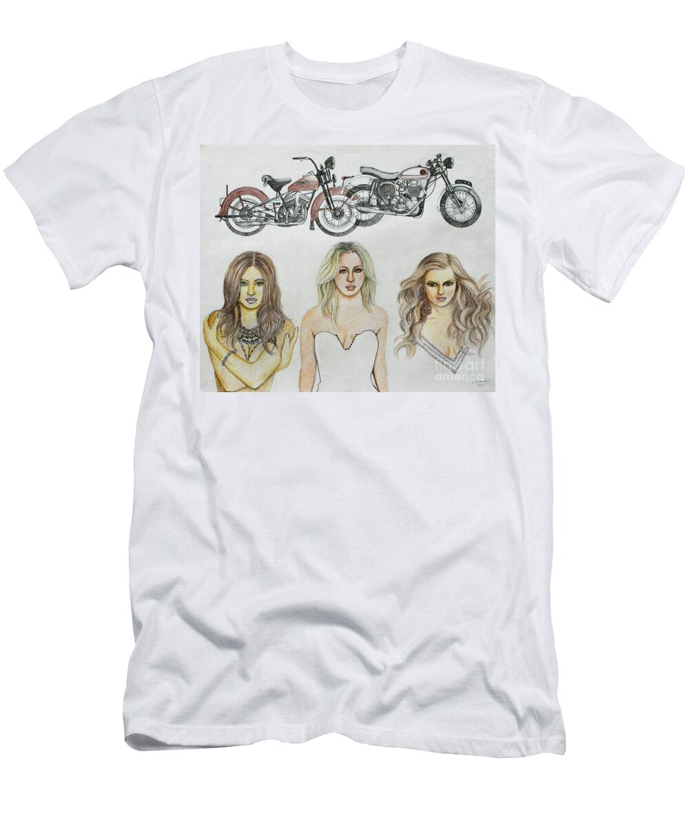 Bykes and Burds 2 Stephen Brooks T-Shirt