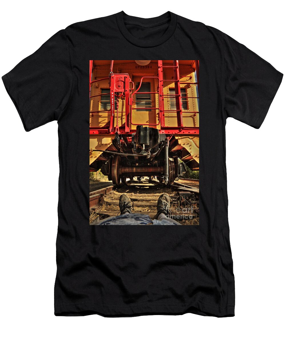 Caboose on the Loose James Eddy T-Shirt