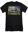 Cafe Racer Vintage Motorcycle 002 Carlos V T-Shirt