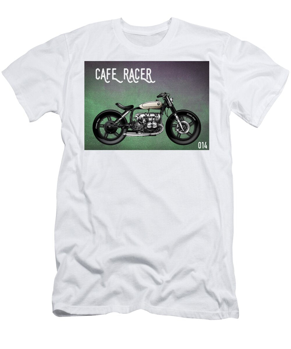 Cafe Racer Vintage Motorcycle 014 Carlos V T-Shirt