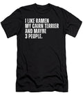 Cairn Terrier Dog Owner Ramen Noodles Lover Dh Bubble T-Shirt