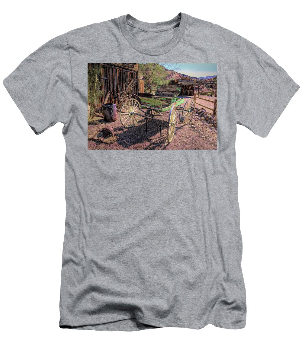 Calico Ghost Town Buckboard Floyd Snyder T-Shirt