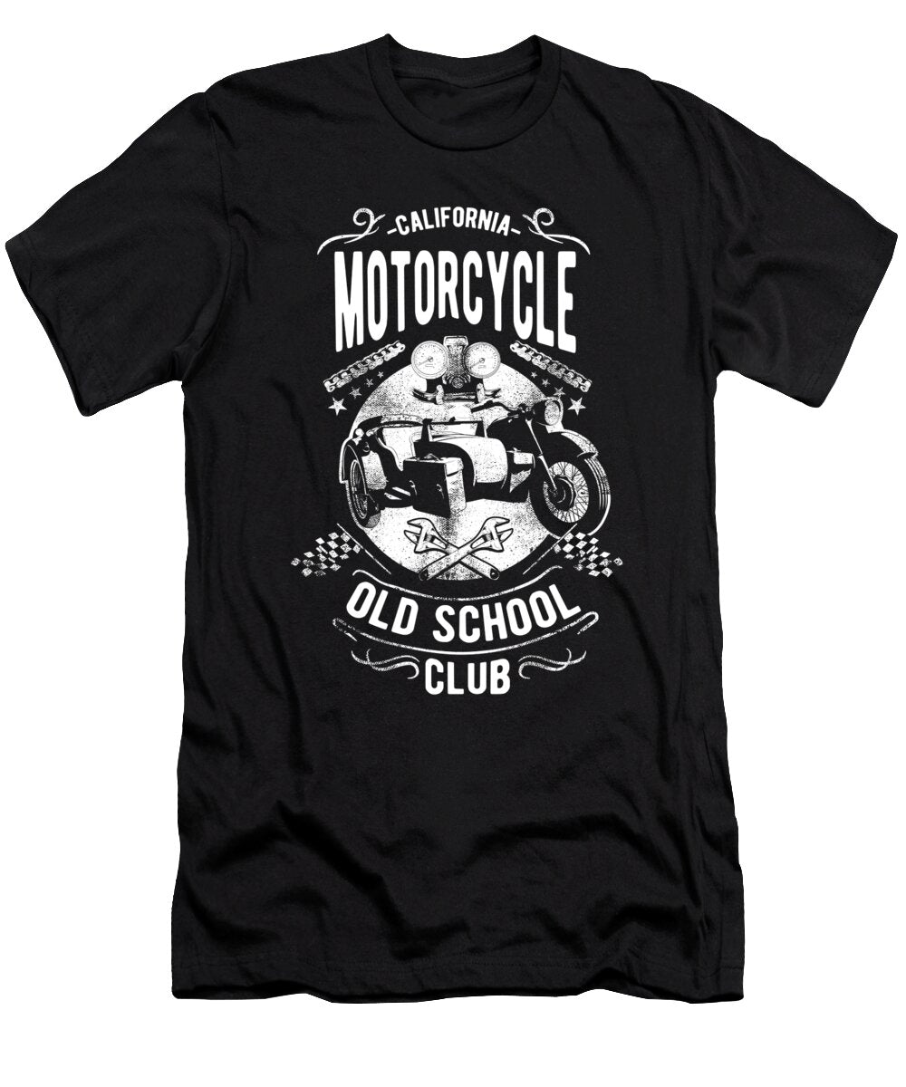 California Motorcycle Old School Club Jacob Zelazny T-Shirt