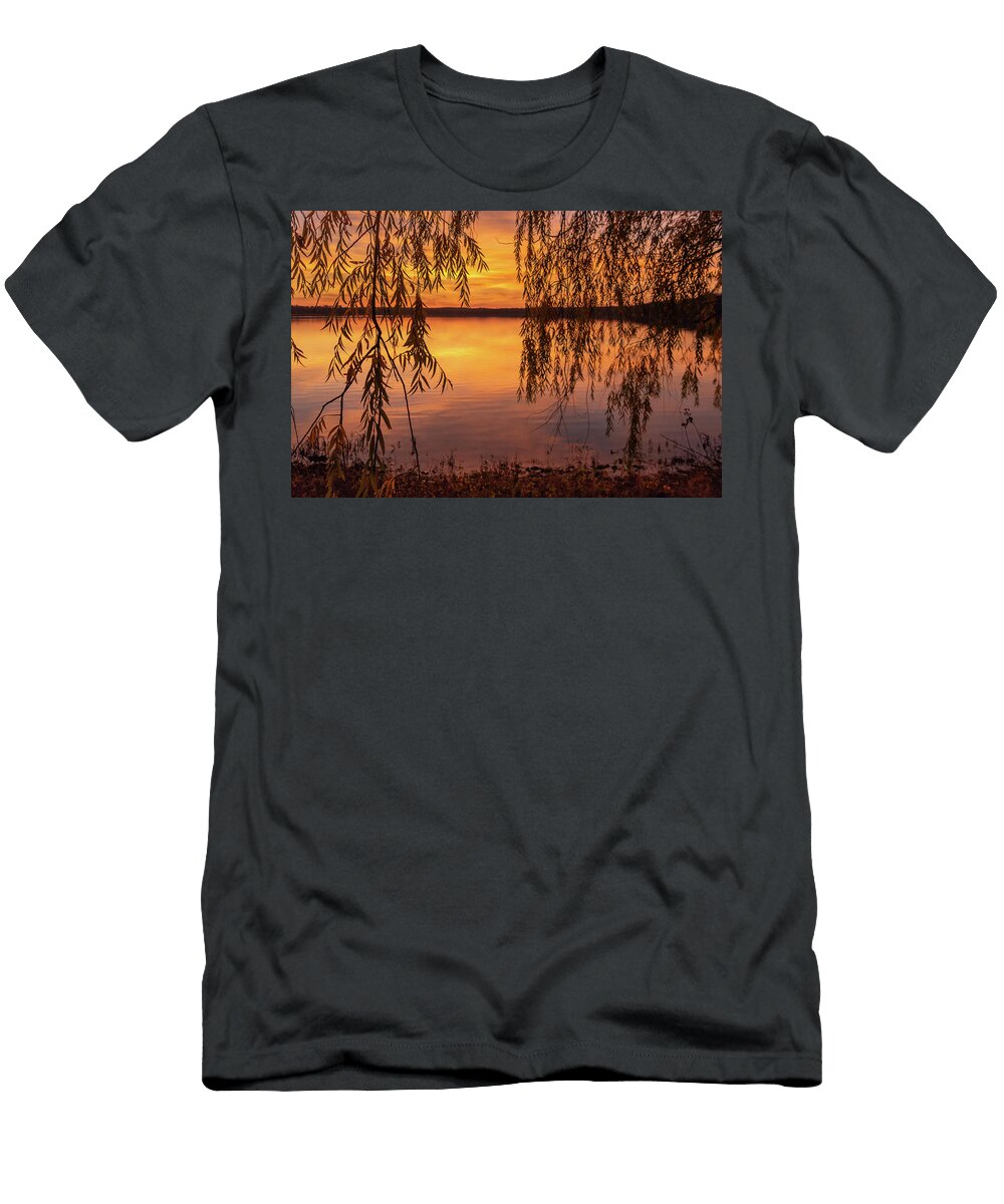 Calm Fall Waters Wayne Kirby T-Shirt