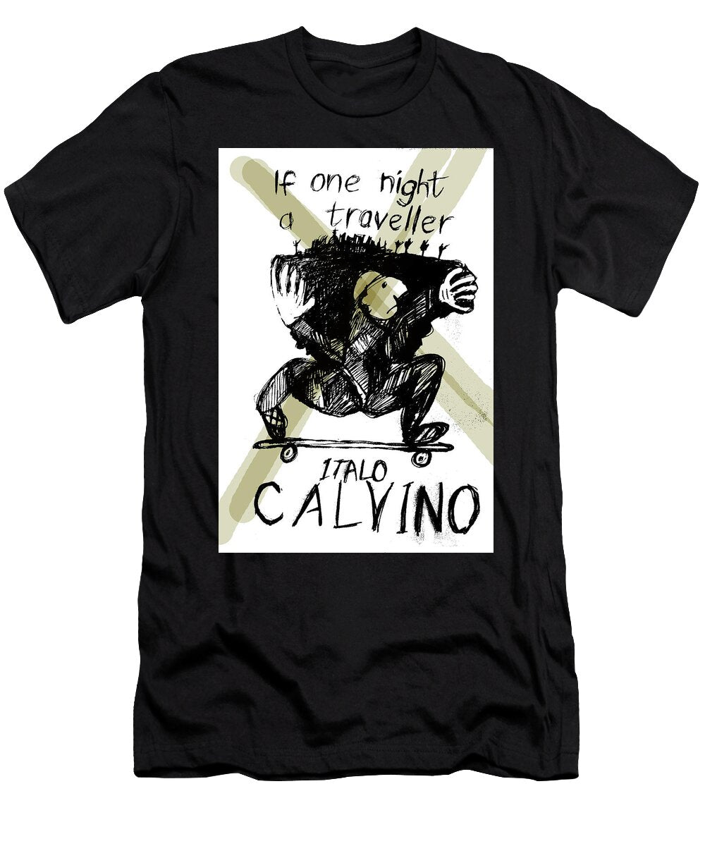 Calvino Traveller Poster Paul Sutcliffe T-Shirt