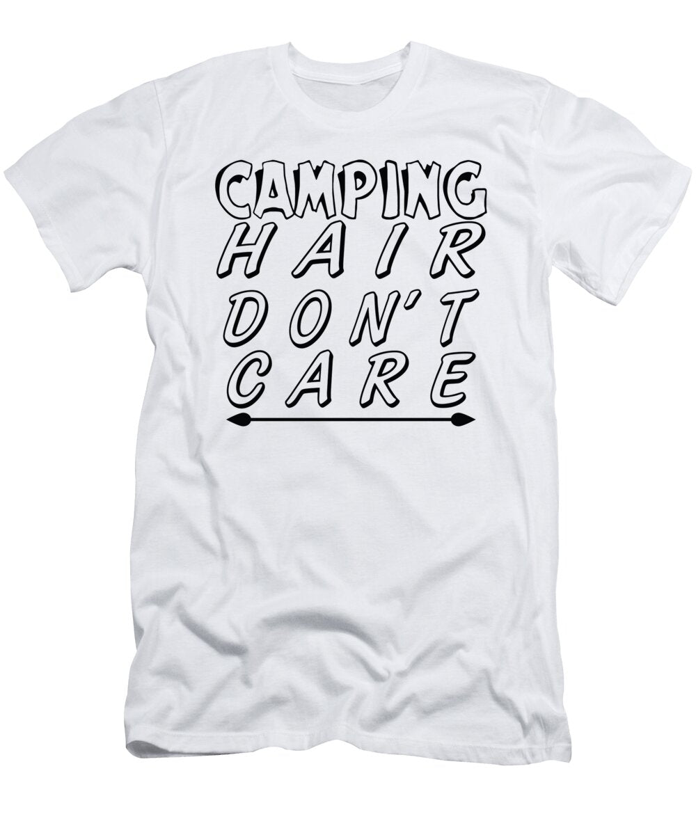 Camping Hair Dont Care Jacob Zelazny T-Shirt