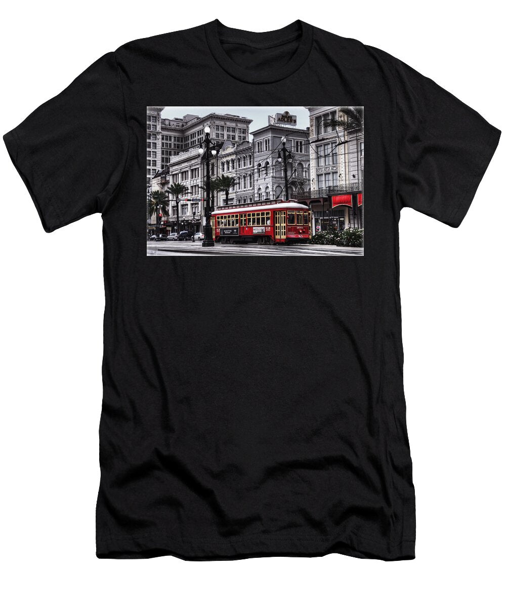 Canal Street Trolley Tammy Wetzel T-Shirt