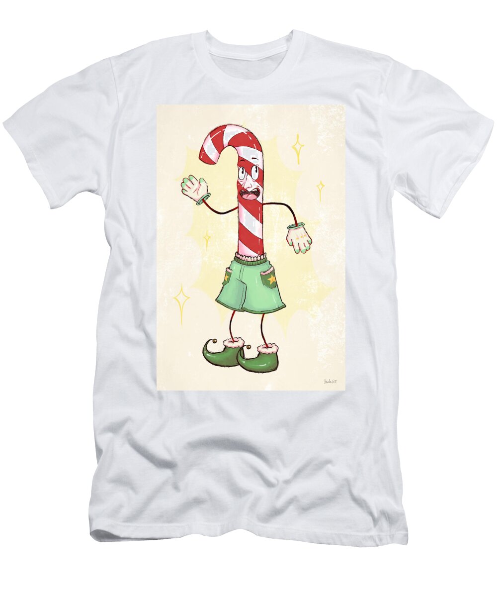Candy Cane Man Meh Issomeone T-Shirt