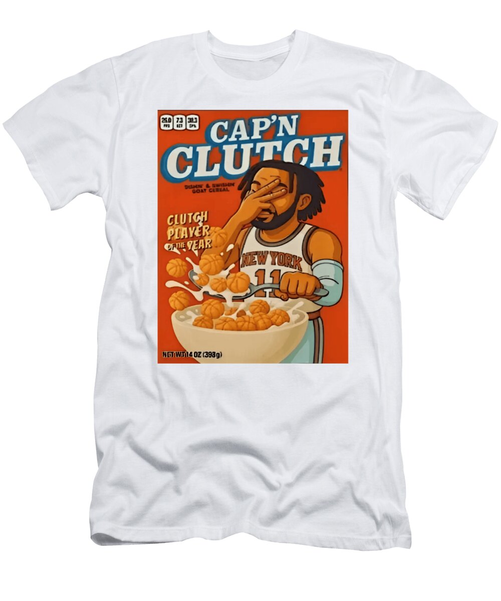 Captain Clutch Jalen Brunson Knicks Matthews Georgia T-Shirt
