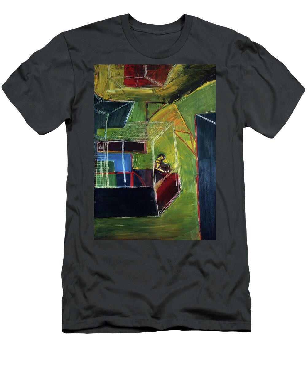 Captain Kirk Selling Hotdogs Curtis Stoesz T-Shirt